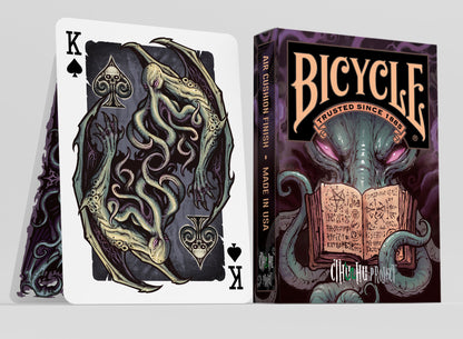 Cthulhu Bicycle Playing Cards 