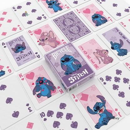 Bicycle Playing Cards Disney Stitch Purple