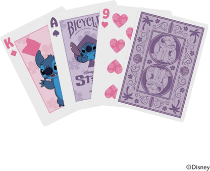 Bicycle Playing Cards Disney Stitch Purple