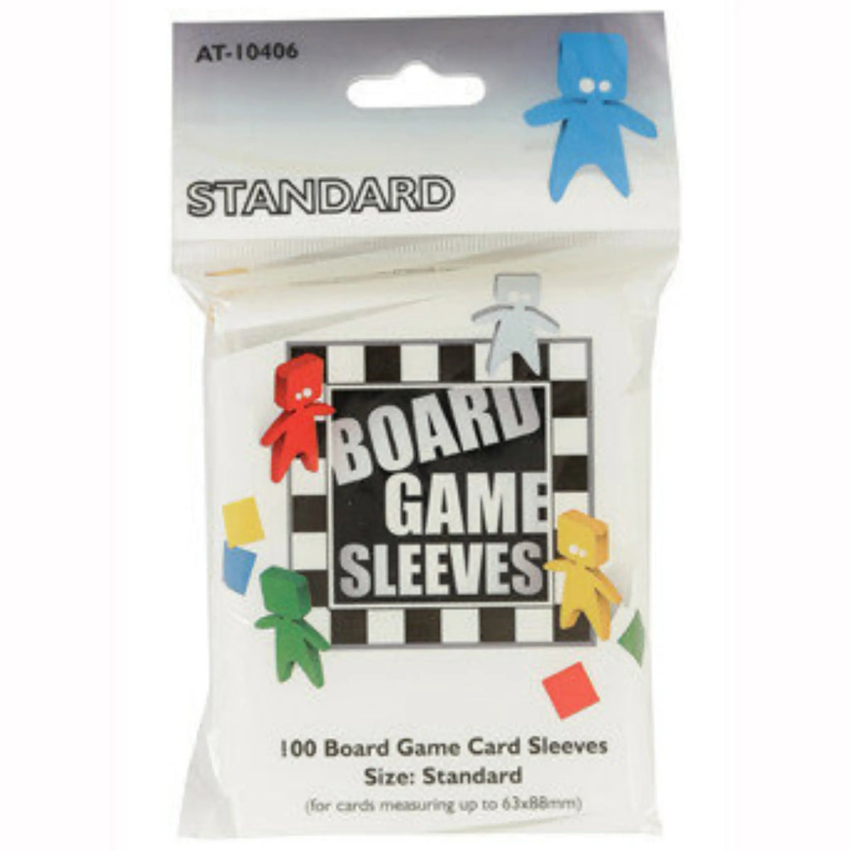 Board Game Sleeves: Standard (100) 63x88