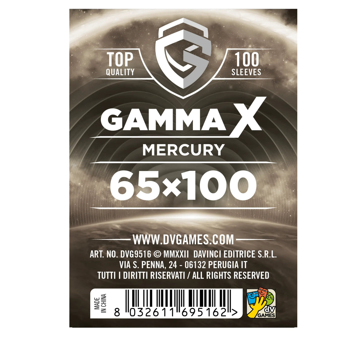 Bustine GAMMA X - Mercury (65x100)
