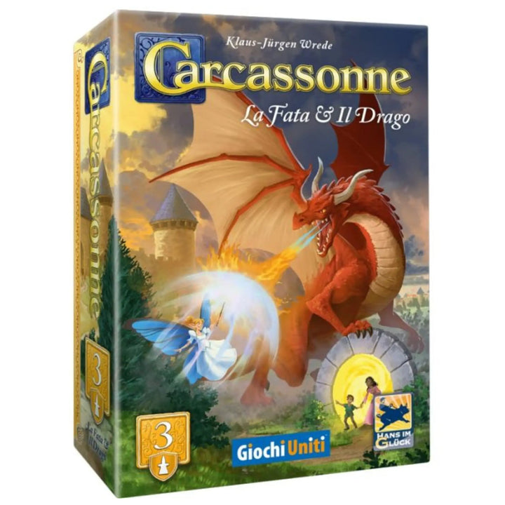 Carcassonne - La Fata & Il Drago - Espansione 3 (Carcassonne: Dragon & Fairy)