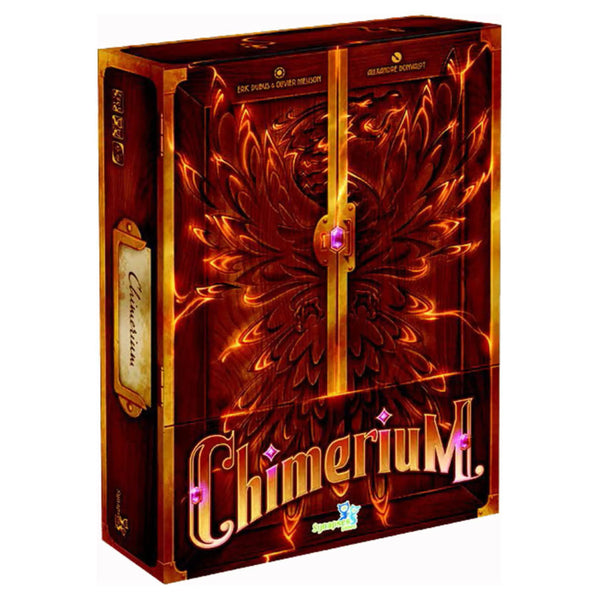 Chimerium gioco da tavolo fantasy gestione dadi per 1-4 giocatori - copertina ufficiale Synapses Games