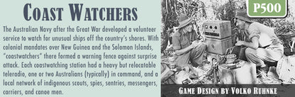 Coast Watchers - Allied Field Intelligence in the South Pacific, 1942-1943