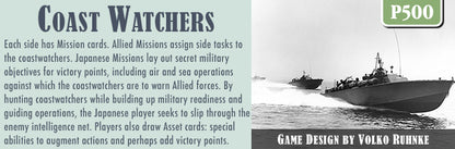 Coast Watchers - Allied Field Intelligence in the South Pacific, 1942-1943