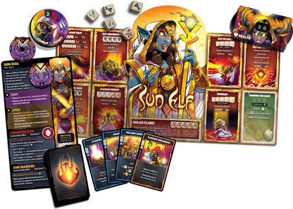 Dice Throne Hero Pack Sun Elf