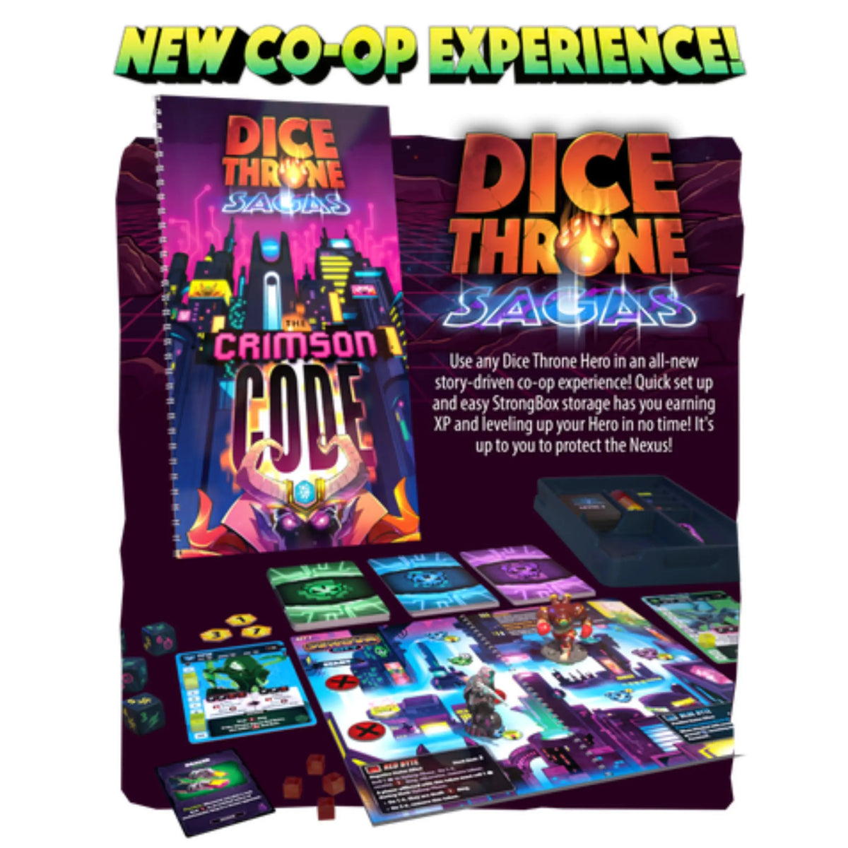 Dice Throne SAGAS: The Crimson Code