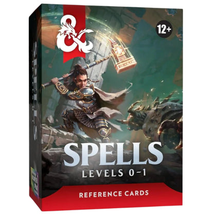 Spell Reference Cards: Levels 0-1