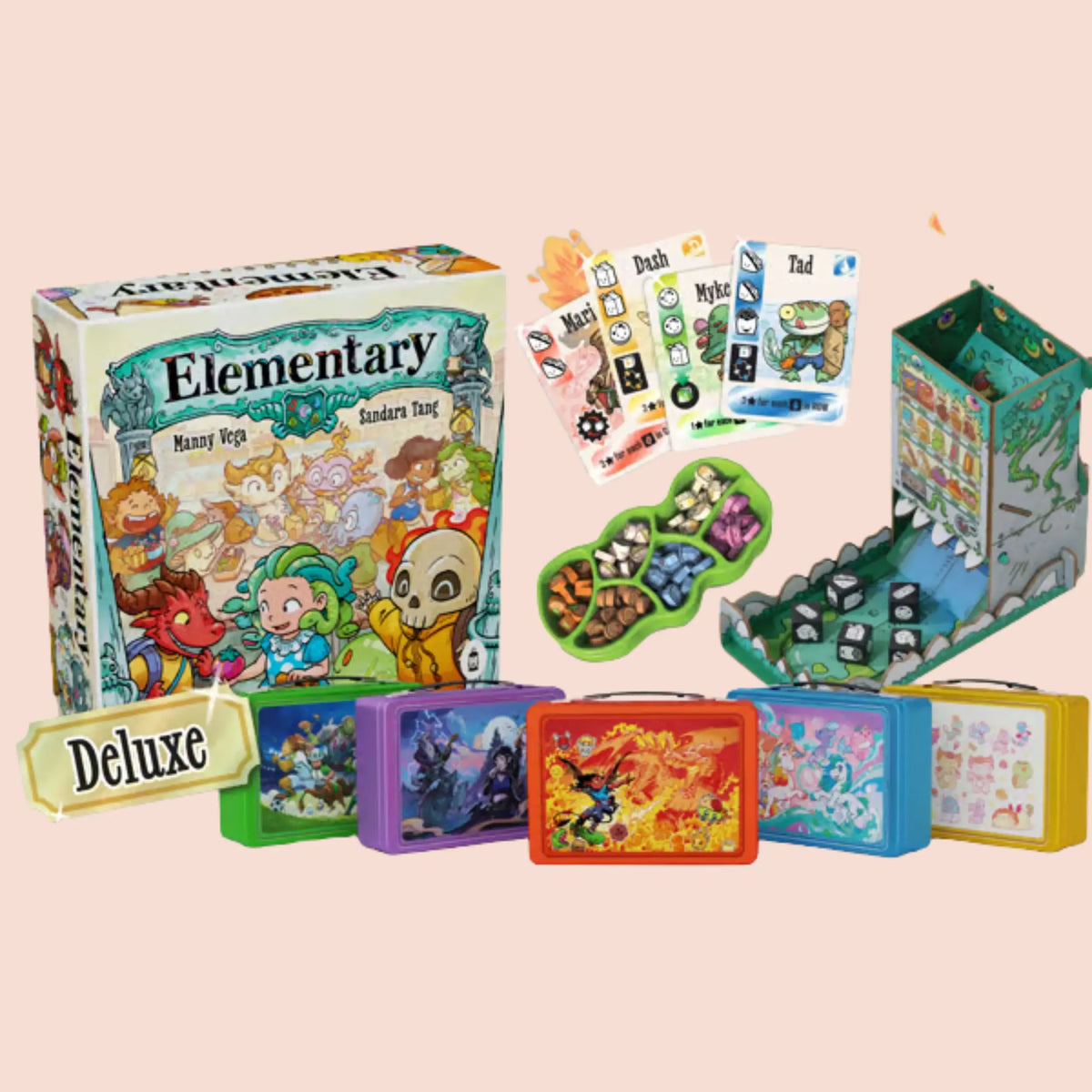 Elementary Deluxe Hot Lunch Con Stretch Goals