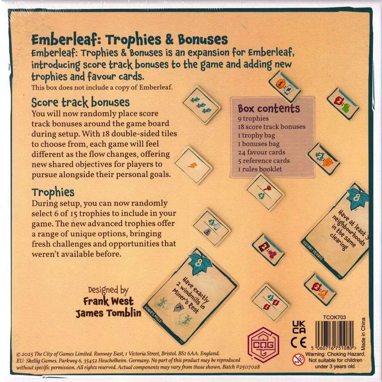 Emberleaf Trophies & Bonuses 