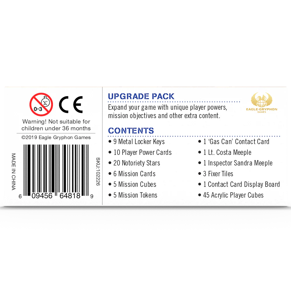 Escape Plan Includes Upgrade Pack