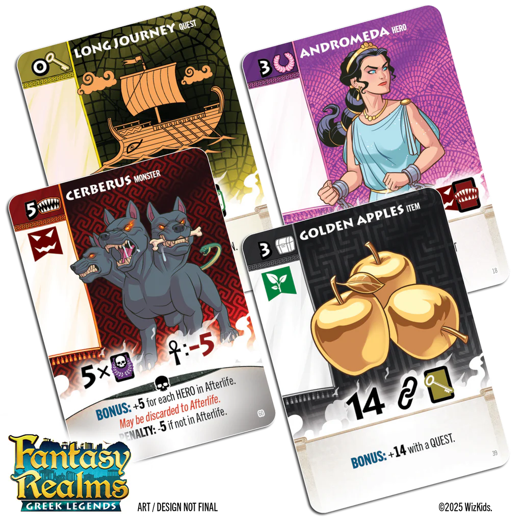 Fantasy Realms: Greek Legends + Promo Card
