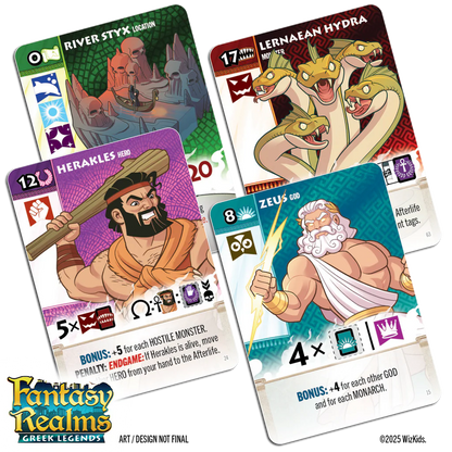 Fantasy Realms: Greek Legends + Promo Card