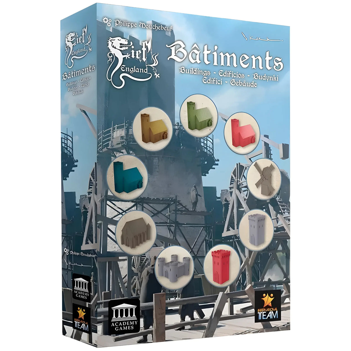 Fief - England - Miniature Buildings Pack 