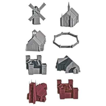 Fief - England - Miniature Buildings Pack 