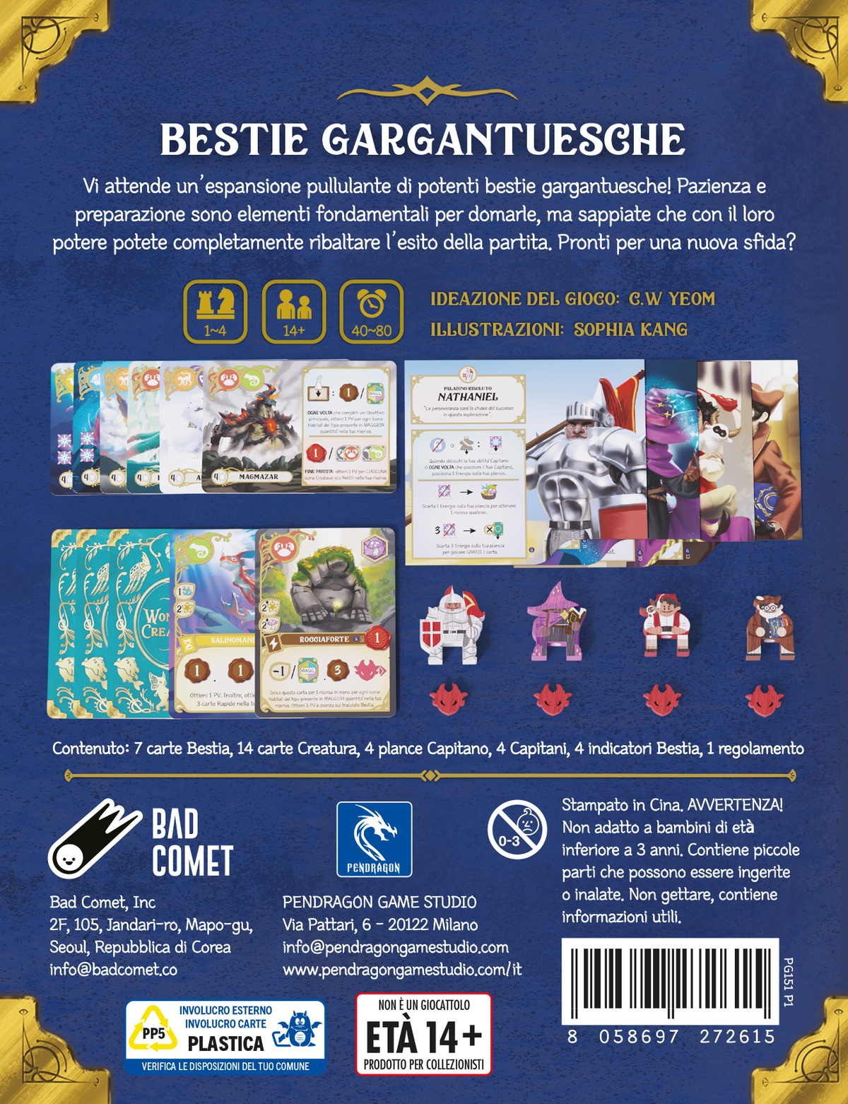 Creature Fantastiche - Bestie Gargantuesche