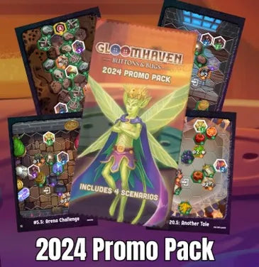 Gloomhaven: Buttons & Bugs – 2024 Promo Pack