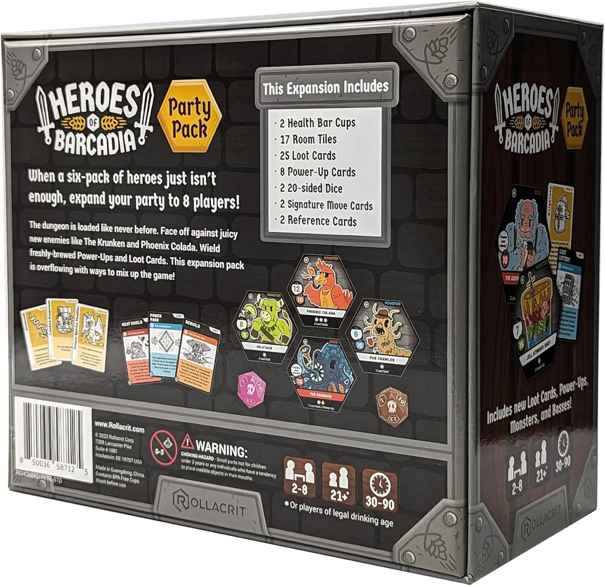 Heroes of Barcadia Party Pack