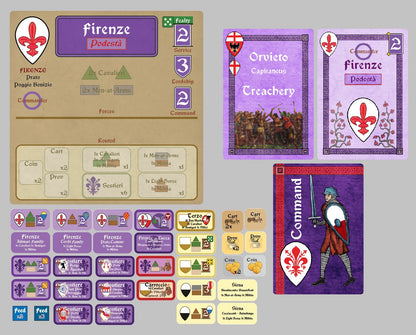 Inferno - Guelphs and Ghibellines Vie for Tuscany, 1259-1261