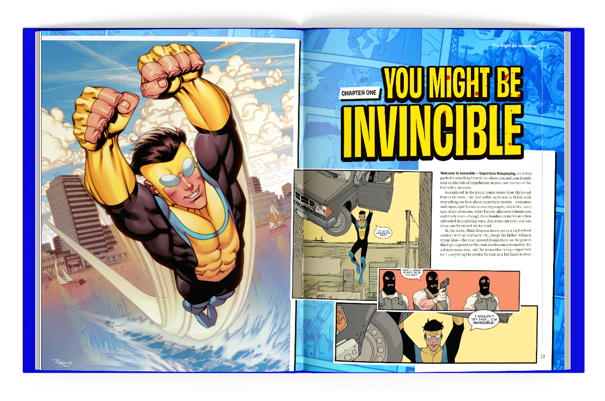 Invincible Superhero RPG Core Rulebook 