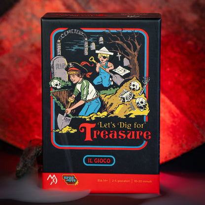 Let's Dig for Treasure - Party Game al Cimitero