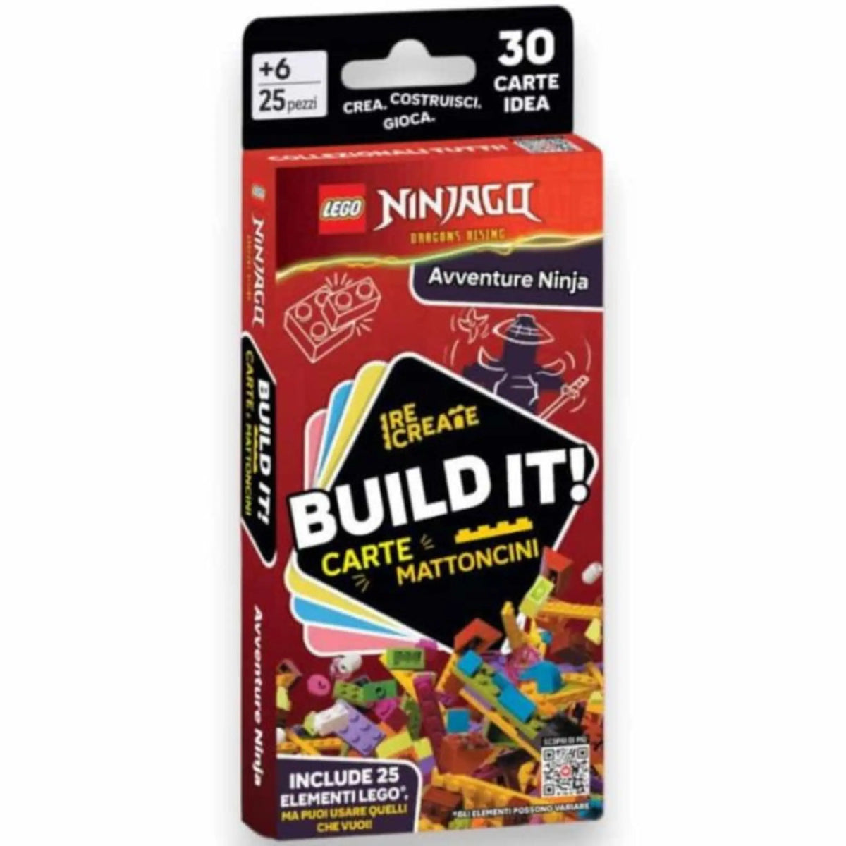 LEGO® Build It! - Carte e Mattoncini - LEGO® Ninjago - Avventure Ninja