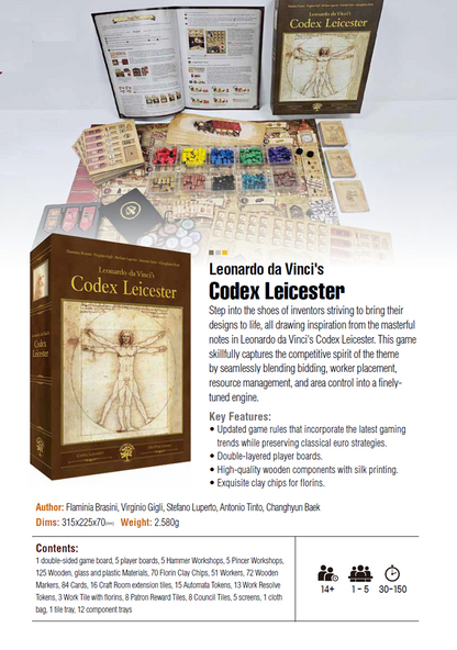 Leonardo da Vincis Codex Leicester Deluxe