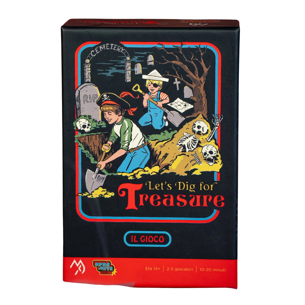 Let's Dig for Treasure - Party Game al Cimitero