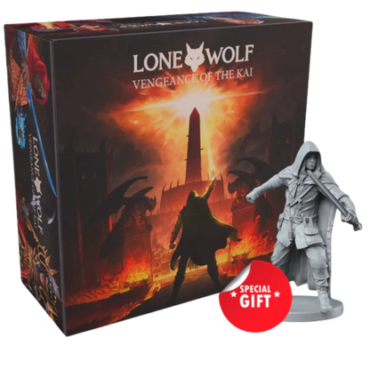 Lone Wolf: Vengeance of the Kai - Con Miniatura Lone Wolf in Regalo