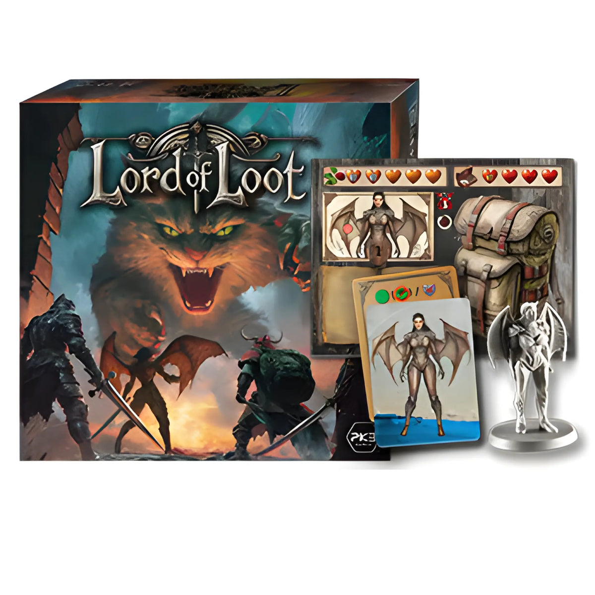Lord of Loot + 5th Player Expansion including all stretch goals 