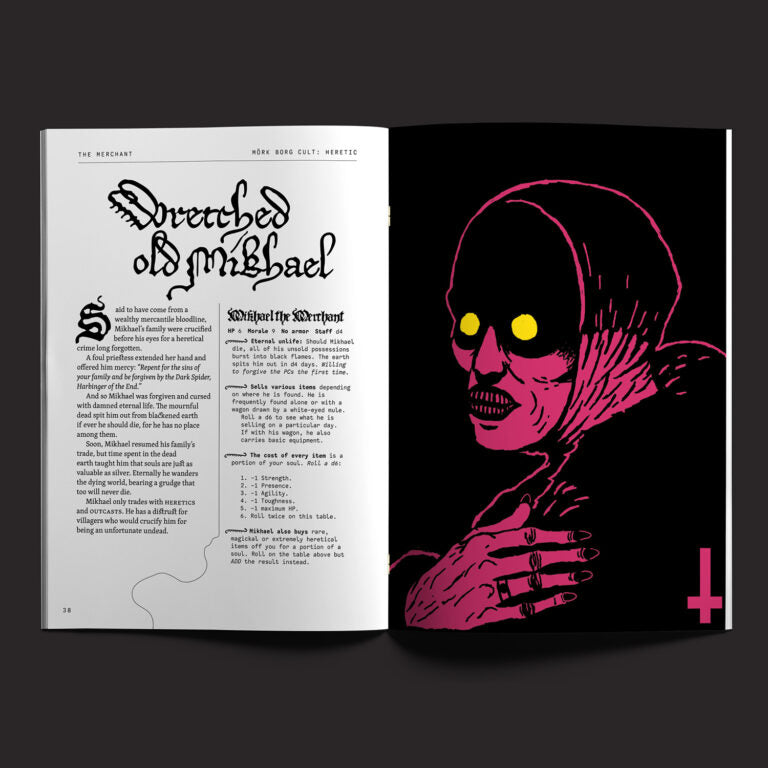 MÖRK BORG Cult Heretic