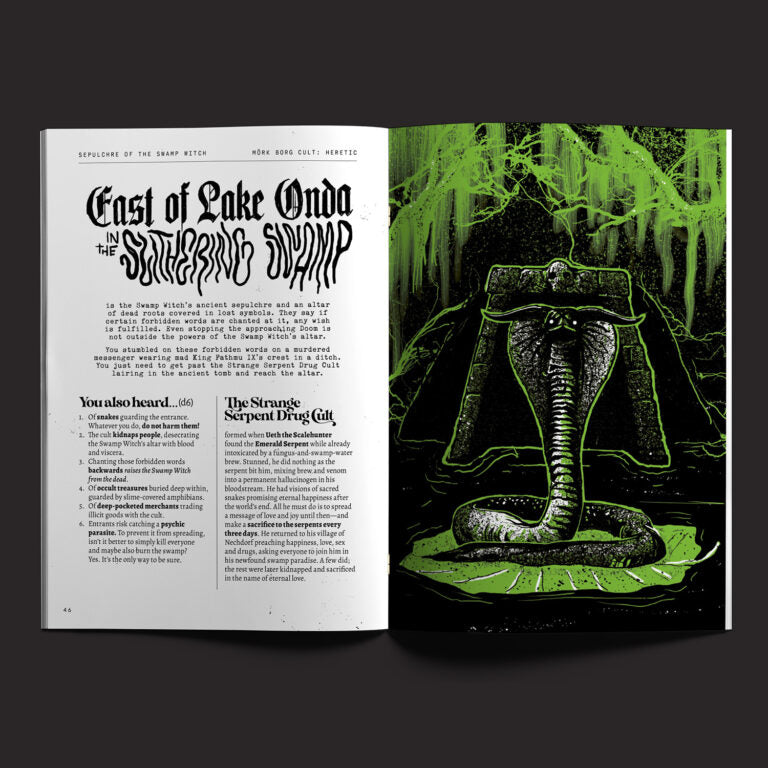 MÖRK BORG Cult Heretic