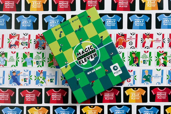 Magic Number Eleven tactical football board game for 2 players