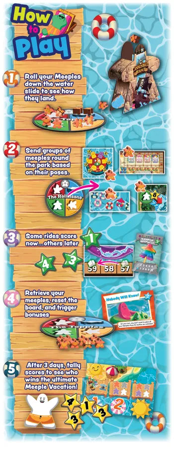 Meeple Vacation - Water Park
