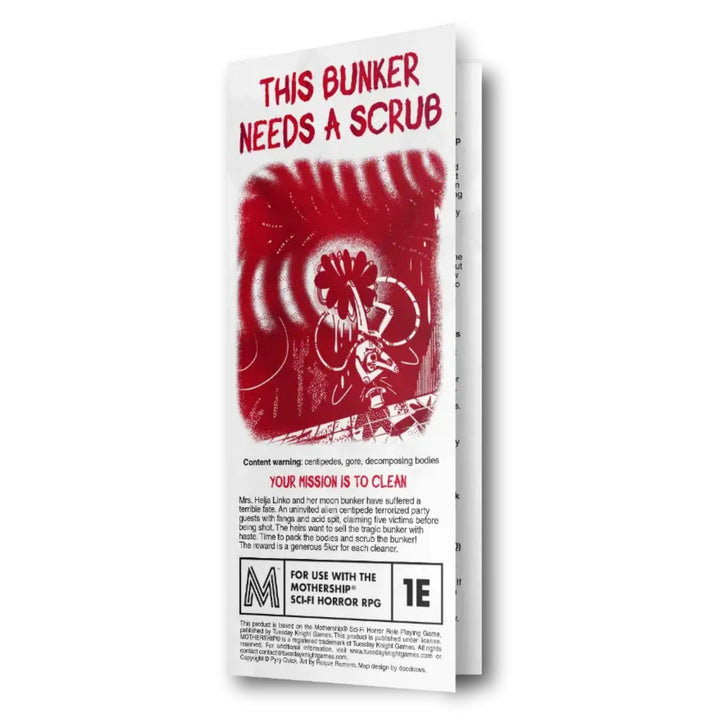 Mothership RPG This Bunker Needs a Scrub