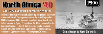 North Africa '40 - The 1940 Expansion to North Africa '41