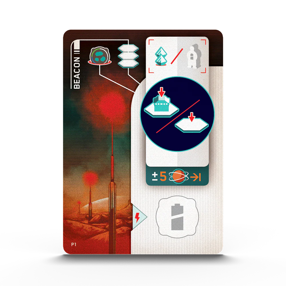 On Mars - Beacon Promo Card