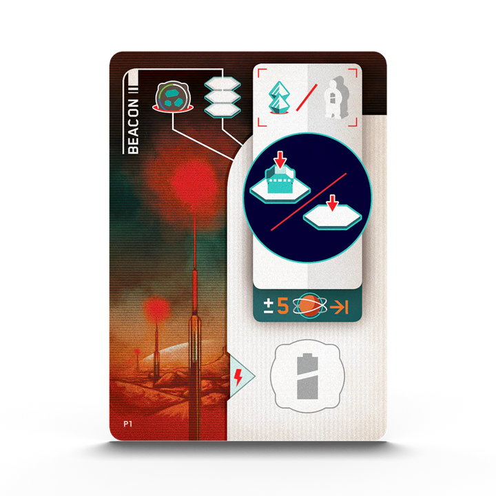 On Mars - Beacon Promo Card 