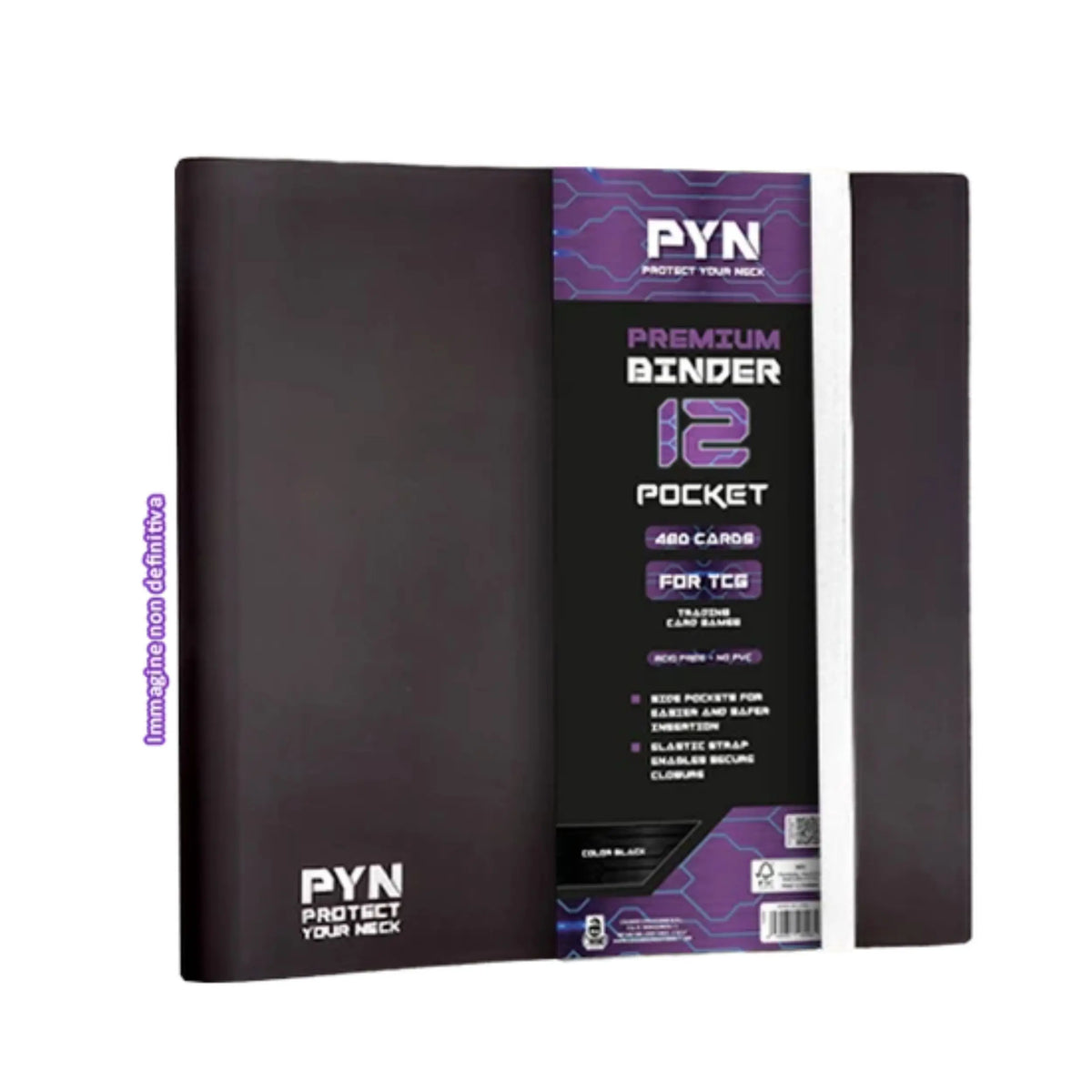PYN - Premium Binder 12 Pocket - NERO