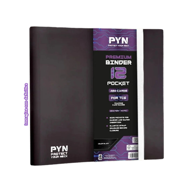 PYN - Premium Binder 12 Pocket - NERO