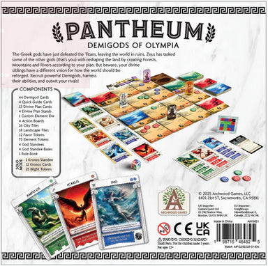 Pantheum Demigods of Olympia 
