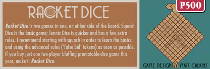Racket Dice