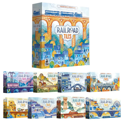 Railroad Tiles Bundle - Base Con 8 Espansioni