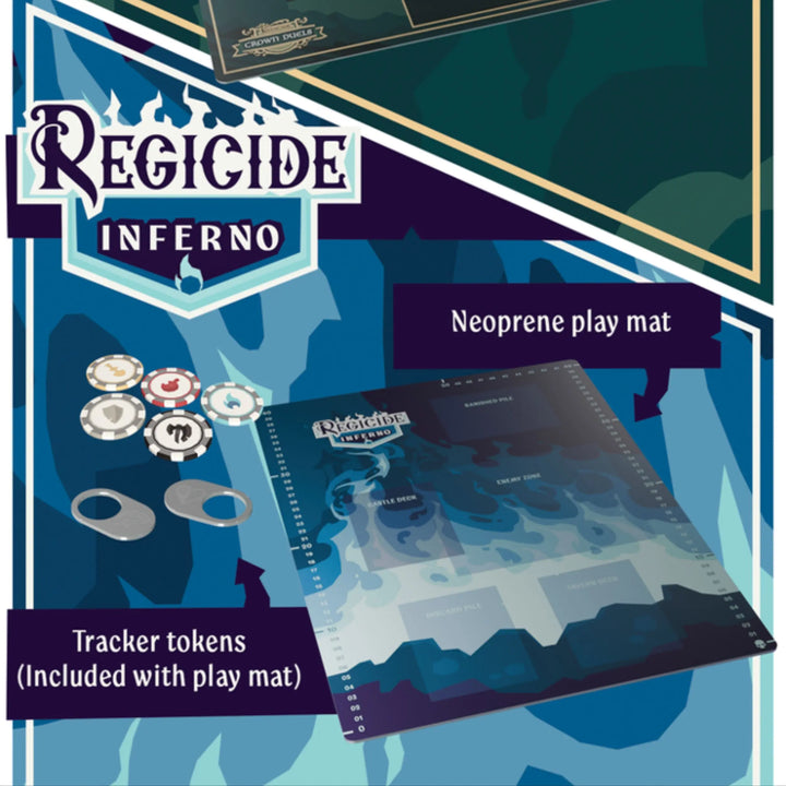 Regicide Inferno - Playmat and tokens