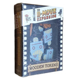 Roll Camera B-Movie Wooden Tokens