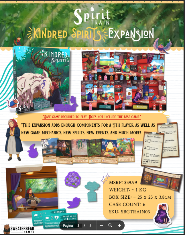 Kindred Spirits Expansion - Spirit Train