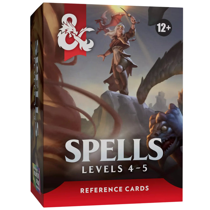 Spell Reference Cards: Levels 4–5