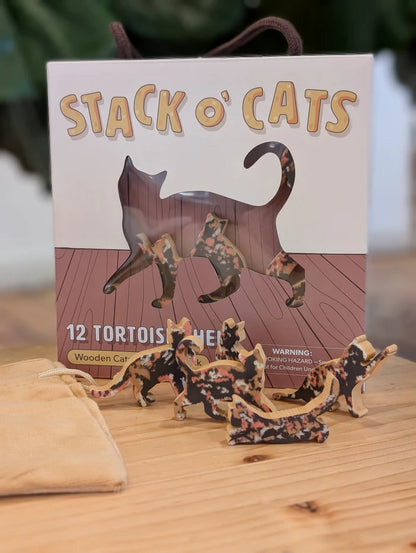 Stack O' Cats Tortoise Shell