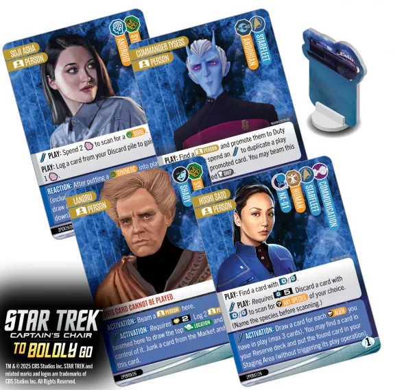 Star Trek: Captain's Chair – To Boldly Go