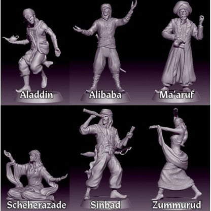 Tales of the Arabian Nights — Kit Miniature 40° Anniversario